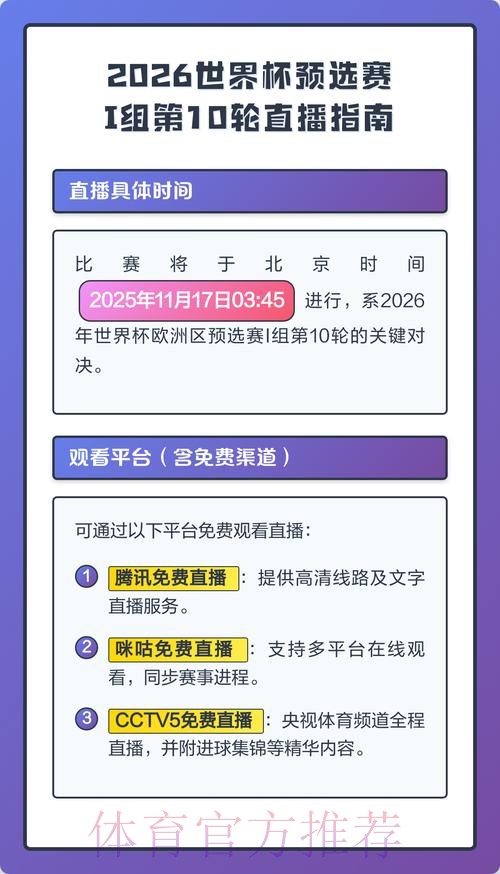 2026世界杯直播策略指南